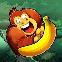 Скачать взлом Banana Kong (Банана Конг) [МОД MegaMod] на Андроид