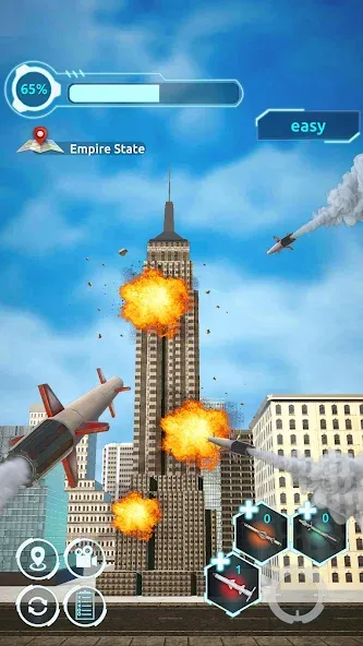 Скачать взлом City Demolish: Rocket Smash! (Сити Демолиш) [МОД Все открыто] на Андроид