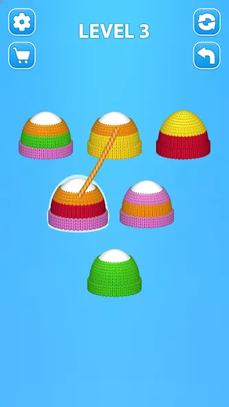 Скачать взлом Cozy Knitting: Color Sort Game (Кози Ниттинг) [МОД Много денег] на Андроид