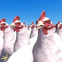 Скачать взлом Cluck Shot: Chicken War FPS (Клак Шот) [МОД Много денег] на Андроид