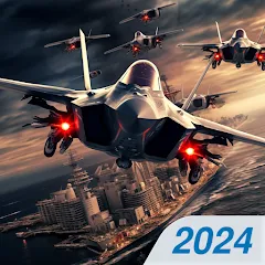 Скачать взлом Jet Fighter: Sky Combat 3D (Джет Файтер) [МОД Бесконечные деньги] на Андроид