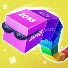 Скачать взлом Cube Arena 2048 — змейка числа  [МОД Много денег] на Андроид