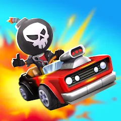 Скачать взлом Boom Karts Multiplayer Racing (Бум Картс Мультиплеер Рейсинг) [МОД Все открыто] на Андроид