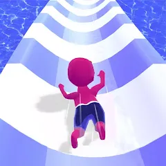 Скачать взлом Waterpark Super Slide (Ватерпарк Супер Слайд) [МОД Меню] на Андроид