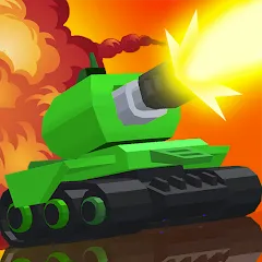 Скачать взлом Super Tank Hero (Танковые сражения ) [МОД Много денег] на Андроид