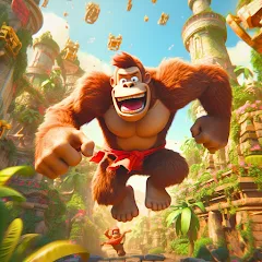 Скачать взлом Monkey jungle kong banana game [МОД Бесконечные деньги] на Андроид