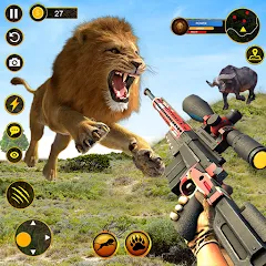 Скачать взлом Sniper Animal Shooting Games [МОД Меню] на Андроид