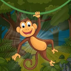 Скачать взлом Super Monkey Adventure King (Супер Обезьяна Приключения Король) [МОД Все открыто] на Андроид