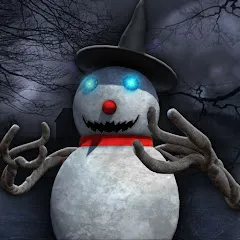 Скачать взлом Evil Scary Snowman Games 3d (Ивил Скари Сноумэн Геймс 3д) [МОД Бесконечные деньги] на Андроид