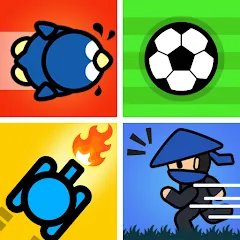 Скачать взлом 2 Player Games : Red vs Blue (Игрока Игры) [МОД Меню] на Андроид