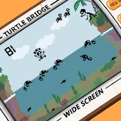 Скачать взлом Turtle: 90s & 80s arcade games (Туртл) [МОД Все открыто] на Андроид