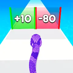 Скачать взлом Snake Run Race: Игра Змейка 3D (Снейк Ран Рейс) [МОД MegaMod] на Андроид