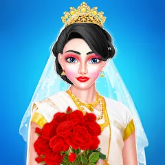 Скачать взлом Indian Bride Makeup Games [МОД Все открыто] на Андроид