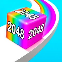 Скачать взлом Jelly Run 2048 (Джелли Ран 2048) [МОД Unlocked] на Андроид