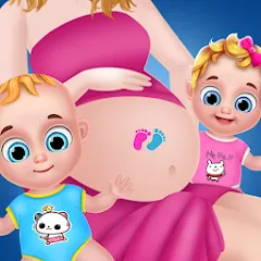 Скачать взлом Mom & Newborn Baby Shower Game [МОД Много денег] на Андроид