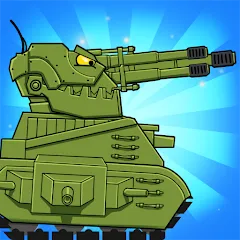Скачать взлом Merge Tanks: Танки vs Танчики (Мерж Танки) [МОД Unlocked] на Андроид