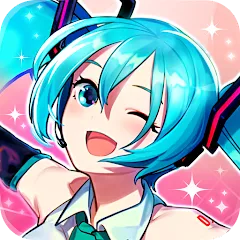 Скачать взлом Hatsune Miku - Tap Wonder (Хацунэ Мику) [МОД Бесконечные деньги] на Андроид