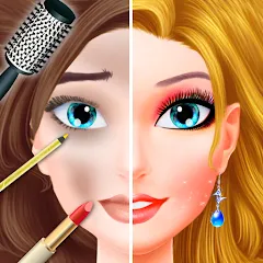 Скачать взлом игры для девочек, макияж мода  [МОД Меню] на Андроид