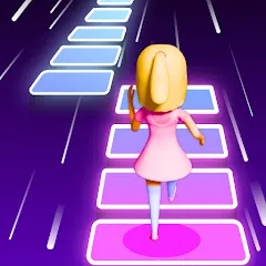 Скачать взлом Melody Run - Cute Popcat Music (Мелодия Ран) [МОД Бесконечные деньги] на Андроид