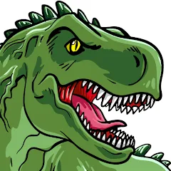 Скачать взлом Динозавры Раскраска Игра Дино  [МОД Бесконечные деньги] на Андроид
