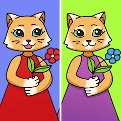 Скачать взлом Найди отличия: Милые Котики [МОД Unlocked] на Андроид