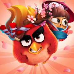 Скачать взлом Angry Birds Match 3 (Энгри Бердс Матч 3) [МОД Все открыто] на Андроид