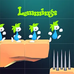 Скачать взлом Lemmings: головоломка (Леммингс) [МОД Бесконечные деньги] на Андроид