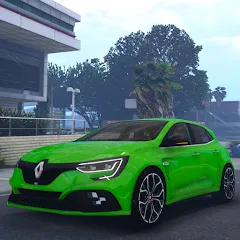 Скачать взлом Renault Megane RS Simulator (Рено Меган  Симулятор) [МОД Unlocked] на Андроид