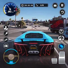 Скачать взлом Traffic Driving Car Simulator (Трафик вождения автомобиля симулятор) [МОД Много денег] на Андроид