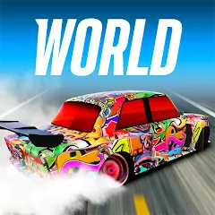 Скачать взлом Drift Max World - дрифт-игра (Дрифт Макс Ворлд) [МОД Бесконечные деньги] на Андроид