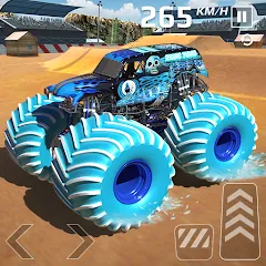 Скачать взлом Car Games: Monster Truck Stunt (Монстртрак стант) [МОД Unlocked] на Андроид