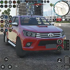 Скачать взлом Pickup Hilux: Toyota Off Road (Пикап Хайлюкс) [МОД Меню] на Андроид