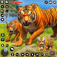 Скачать взлом Tiger Simulator Lion games 3D (Тигровый Симулятор Игр Льва 3D) [МОД MegaMod] на Андроид