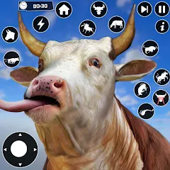 Скачать взлом Scary корова симулятор Rampage (Скари) [МОД Бесконечные деньги] на Андроид