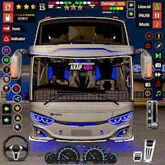 Скачать взлом Public Coach Bus Driving Game (Паблик Коуч Бас Драйвинг Гейм) [МОД Money] на Андроид