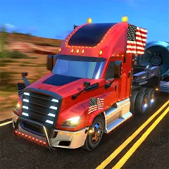 Скачать взлом Truck Simulator USA Revolution (Трак Симулятор США Революция) [МОД Бесконечные деньги] на Андроид