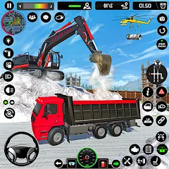 Скачать взлом Excavator Simulator Crane Game (Экскаватор Симулятор Кран Игра) [МОД Меню] на Андроид
