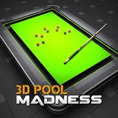 Скачать взлом 3D Pool Madness (Пул Безумие) [МОД Много денег] на Андроид