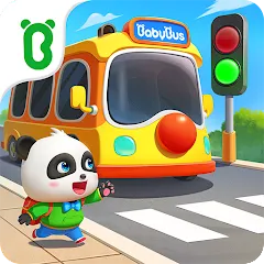 Скачать взлом Школьный автобус мал. панды [МОД Много денег] на Андроид
