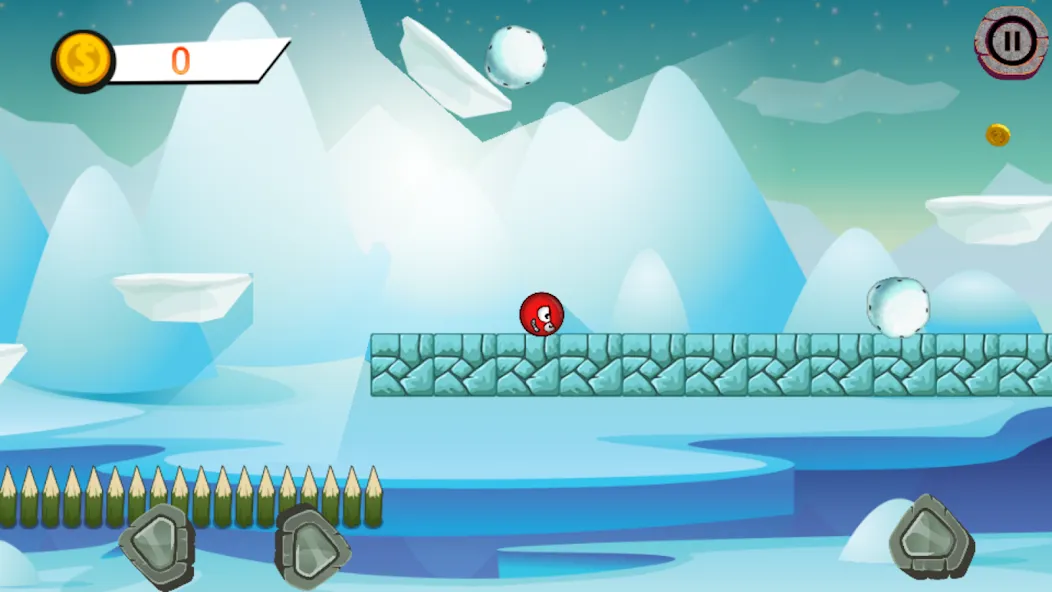 Скачать взлом Red Bounce Ball: Blue Monster (Ред Баунс Болл) [МОД MegaMod] на Андроид