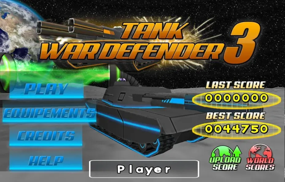 Скачать взлом Tank War Defender 3 (Танковая война Защитник 3) [МОД Много денег] на Андроид