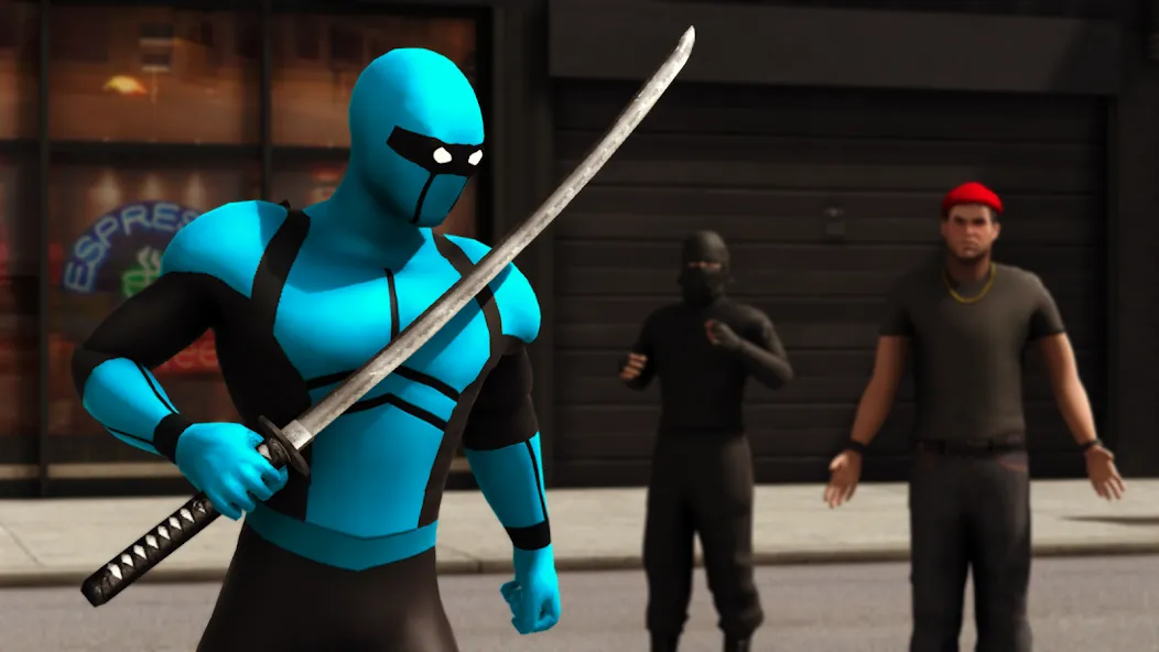 Скачать взлом Blue Ninja : Superhero Game (Блу Ниндзя) [МОД Бесконечные деньги] на Андроид
