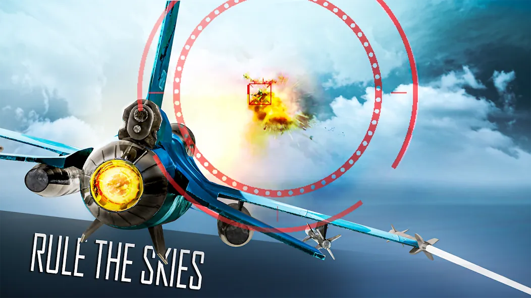Скачать взлом Jet Fighter: Sky Combat 3D (Джет Файтер) [МОД Бесконечные деньги] на Андроид