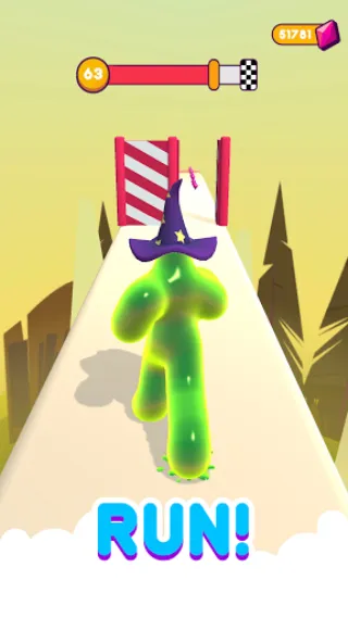 Скачать взлом Blob Runner 3D (Блоб Раннер 3Д) [МОД Бесконечные деньги] на Андроид