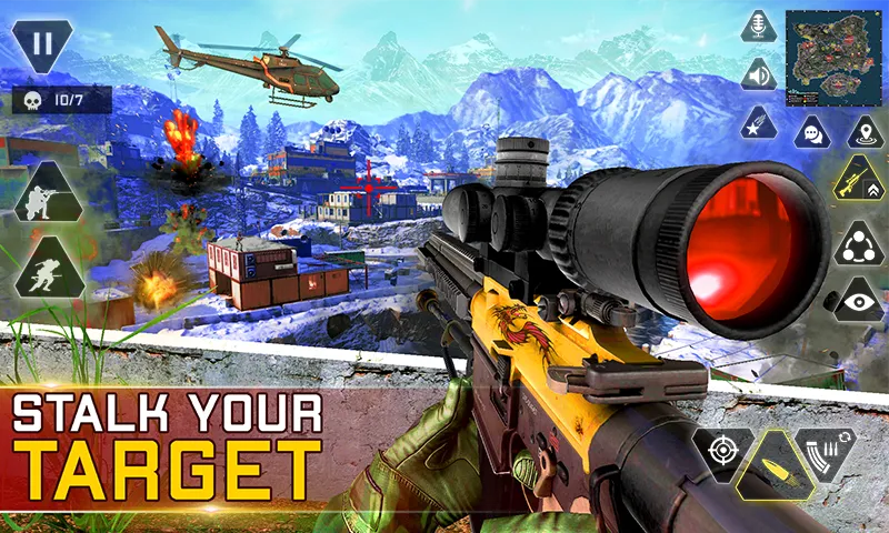Скачать взлом IGI Sniper Gun Shooting Games (ИГИ Снайпер Оружие Стрелялки Игры) [МОД Все открыто] на Андроид