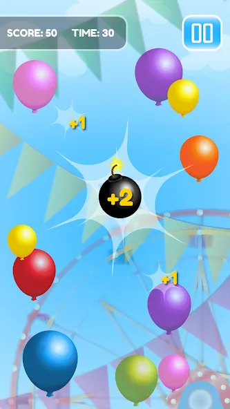 Скачать взлом Дети, взрывающие шарики [МОД MegaMod] на Андроид