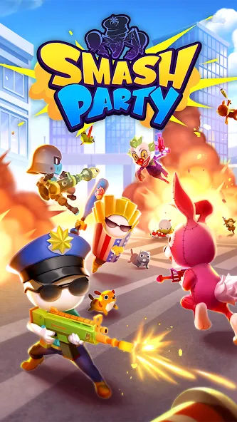 Скачать взлом Smash Party - Hero Action Game (Смэш Пати) [МОД Много денег] на Андроид
