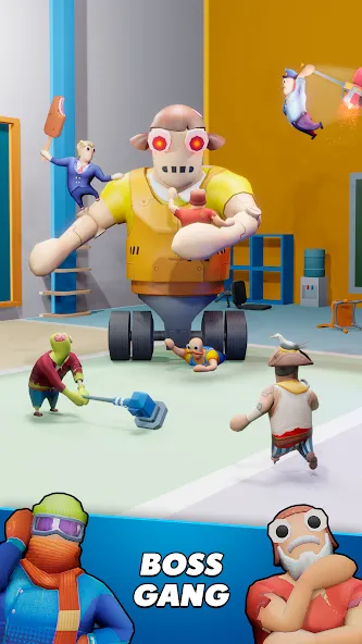 Скачать взлом Gang Battle Party: Animals 3D [МОД MegaMod] на Андроид