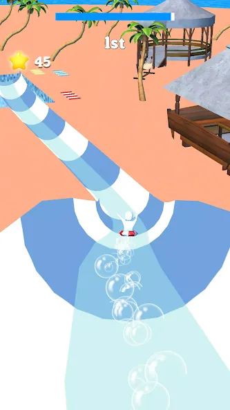 Скачать взлом Waterpark Super Slide (Ватерпарк Супер Слайд) [МОД Меню] на Андроид