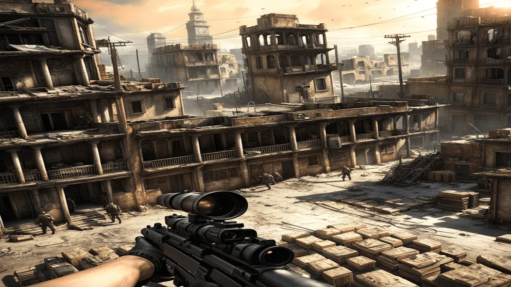 Скачать взлом FPS Commando Shooting Games 3D  [МОД Money] на Андроид